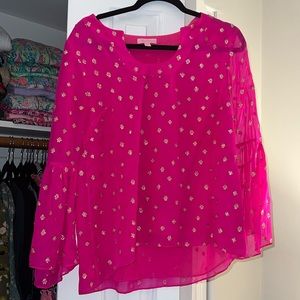 EUC Lilly Pulitzer silk top
